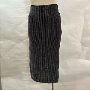 H&M Glitter Midi Skirt with side slit 189